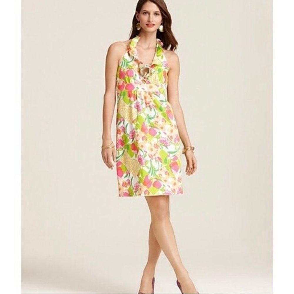 NWT Lilly Pulitzer Ramona Lilly Fields Forever Dress- Size 0